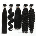 도매 자연 바디 웨이브 저렴한 인간 머리 묶음 공급 업체 브라질 큐티클 정렬 처녀 인간 머리카락 확장 머리카락